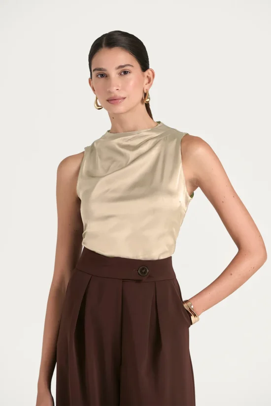 Blusa Malvina Beige