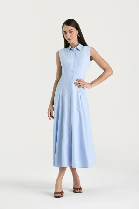 Vestido Alana Celeste