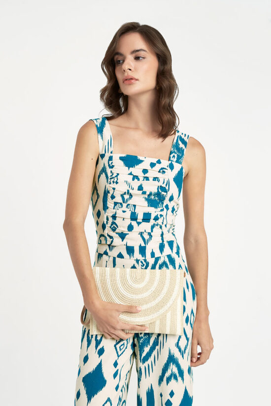 Blusa Carina Cobalto