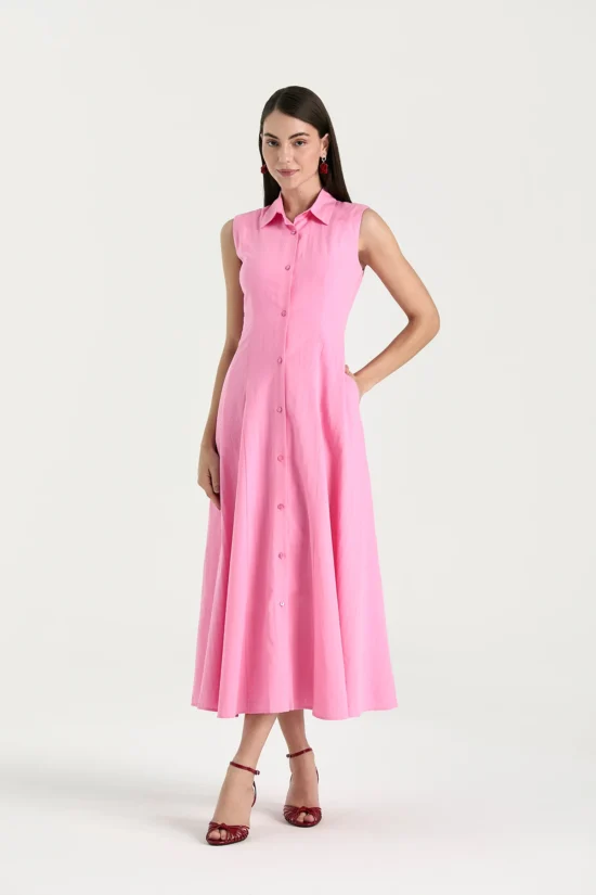 Vestido Alana Rosado