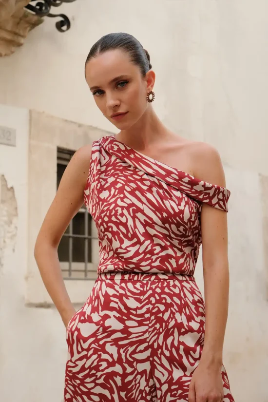 Blusa Delfina Rojo